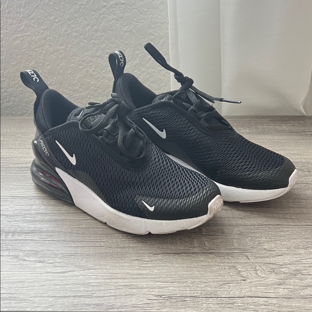 Nike Black and White Air Max 270 Sneakers
